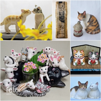 猫と梟のアート作品やクラフト雑貨のお店「ねこふく」|企画展 猫と梟のアート作品やクラフト雑貨のお店「ねこふく」|企画展